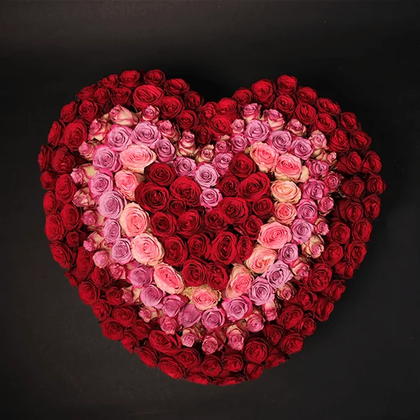 Heart's Desire - 250 Roses