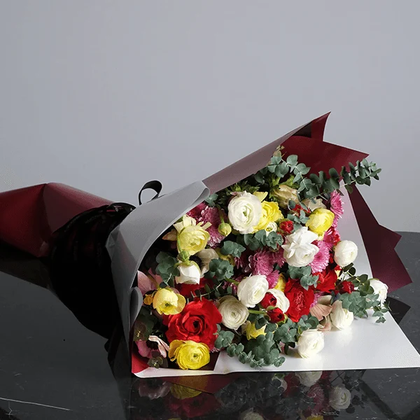 Graceful Garden Colorful Bouquet
