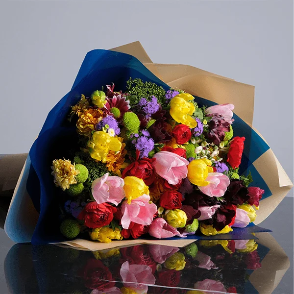 Springtime Bliss Colorful Bouquet