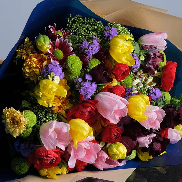 Springtime Bliss Colorful Bouquet