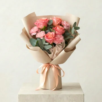 pink roses
