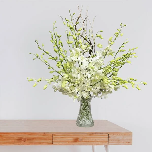 White Dendrobium Bouquet