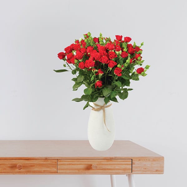 35 Red Baby Rose Bouquet