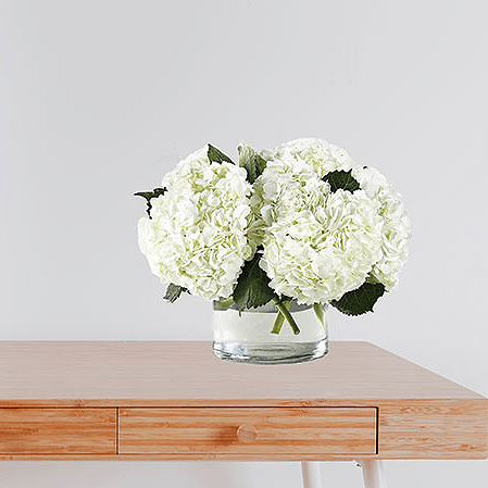 White Hydrangea Bouquet